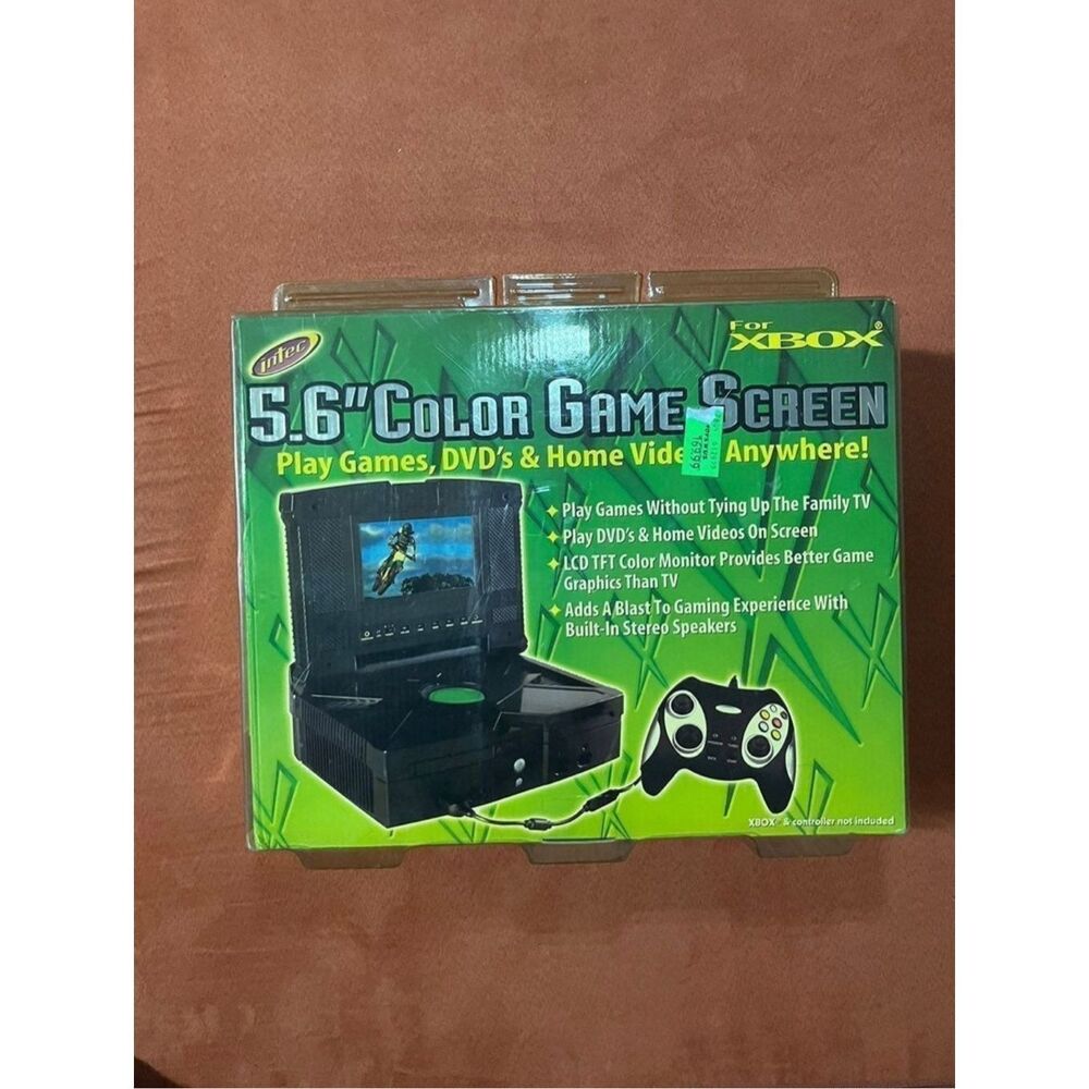 Intec OG Xbox 5.6” Color Game Screen Portable LCD Screen New Sealed